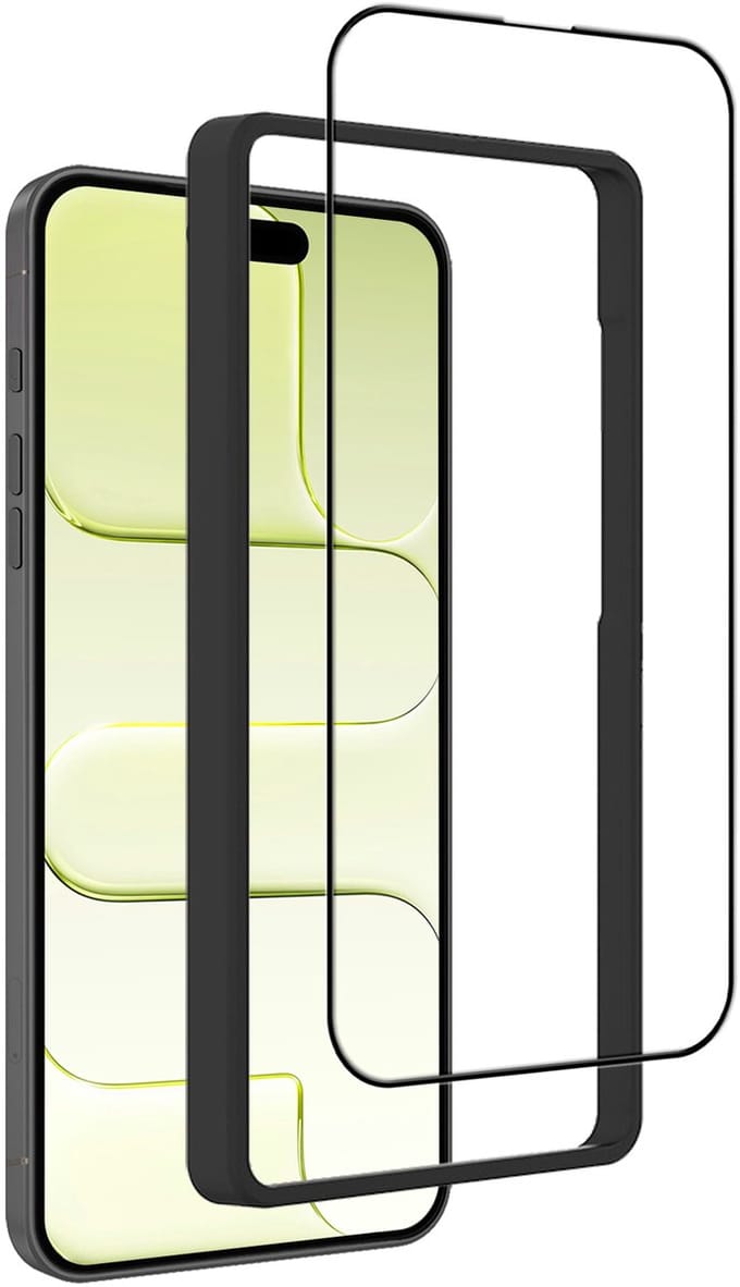 Screenprotector - Geschikt voor Apple iPhone Air - Met Installatie Frame - Gehard Glas - Beschermglas - Tempered Glass - Screen Protector