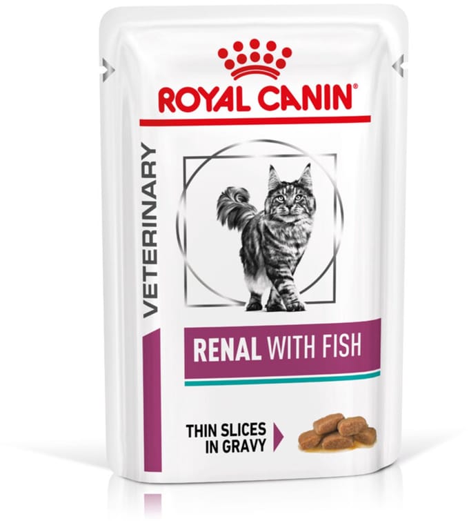 Royal Canin Kat Renal Tuna - 4x12x85 g pouch