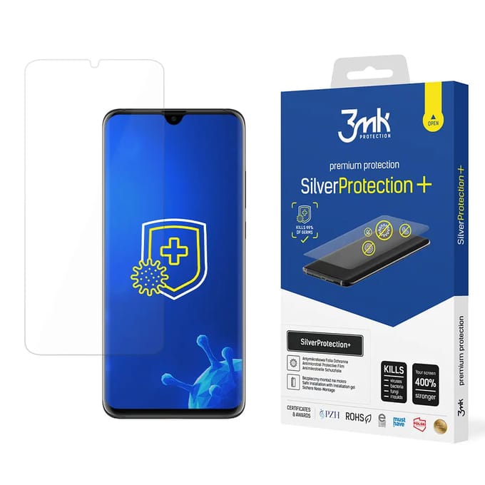 Antimicrobiële beschermingsfilm 3MK Huawei P30 Pro - Silver Protect+