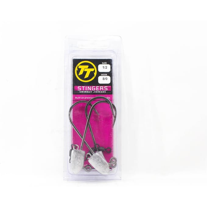 Tackle Tactics TT Stingers jigkop 1/2 oz 8/0 3/verpakking (2249)