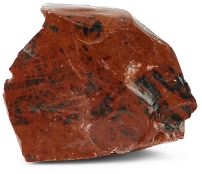 Obsidiaan mahonie USA ruw