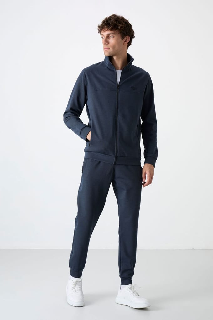 Heren Fleece Sweatshirt en Broeken Set
