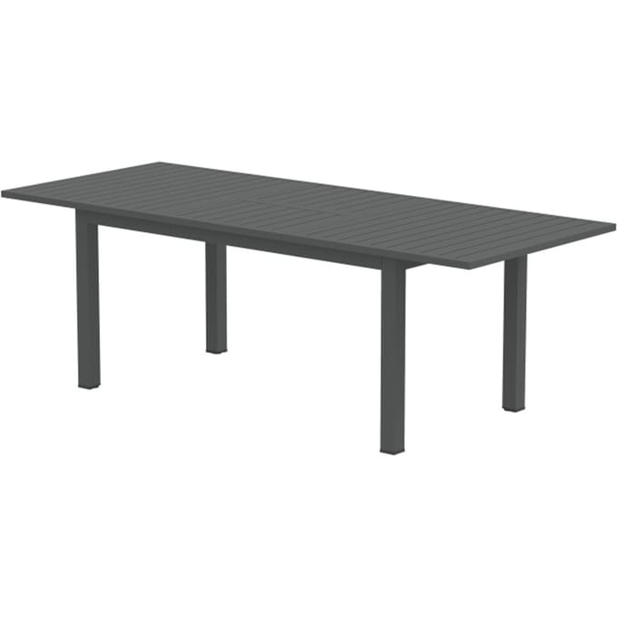 4goodz Tuintafel uitschuifbaar weerbestendig aluminium 160/220x90 cm -
