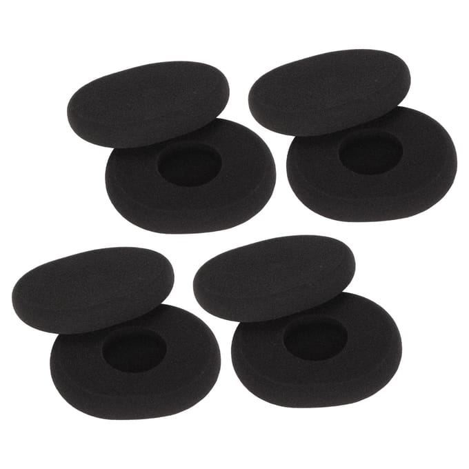 Coussinets d'oreille de remplacement souples pour casque Logitech H800 black