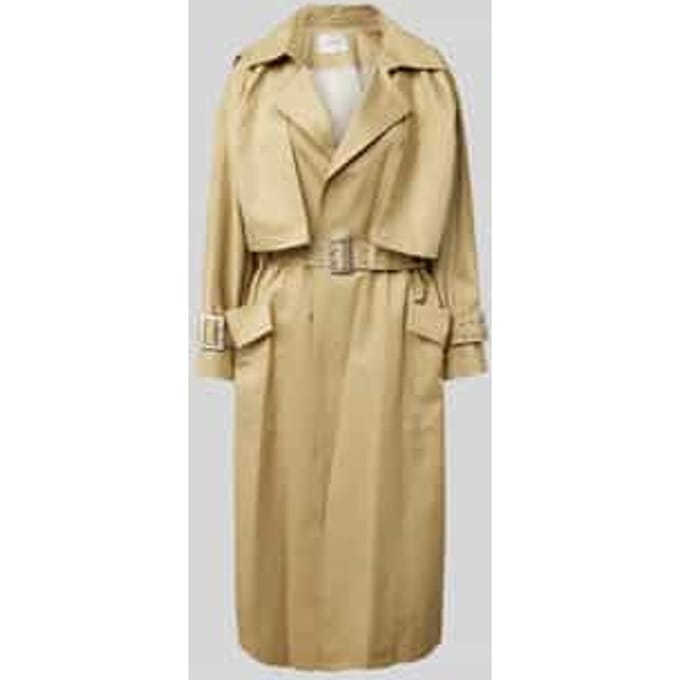 Trenchcoat met tailleriem, model 'souri'