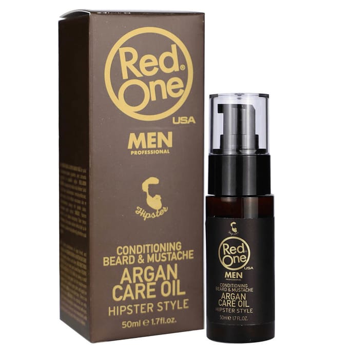 Red One - Conditioning Beard & Mustache Argan Oil - 50ml