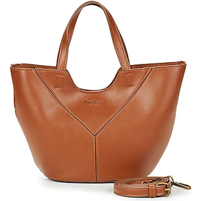 Pepe Jeans Cevia Hexia Schoudertas Bruin