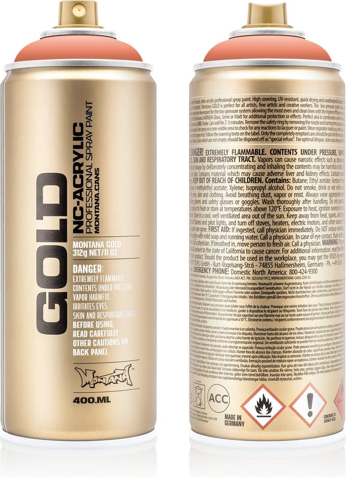 Montana GOLD CL2130 Shrimp Dark spuitbus 400ml