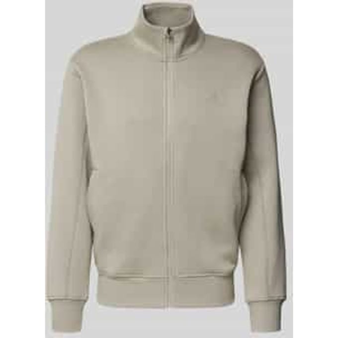 Sweatjack met opstaande kraag