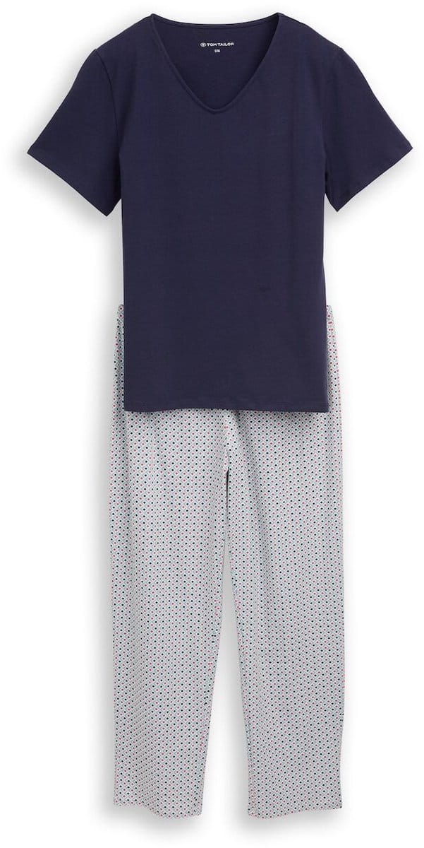 Tom Tailor - Pyjamaset - Maat 44 - blue-dark-allover