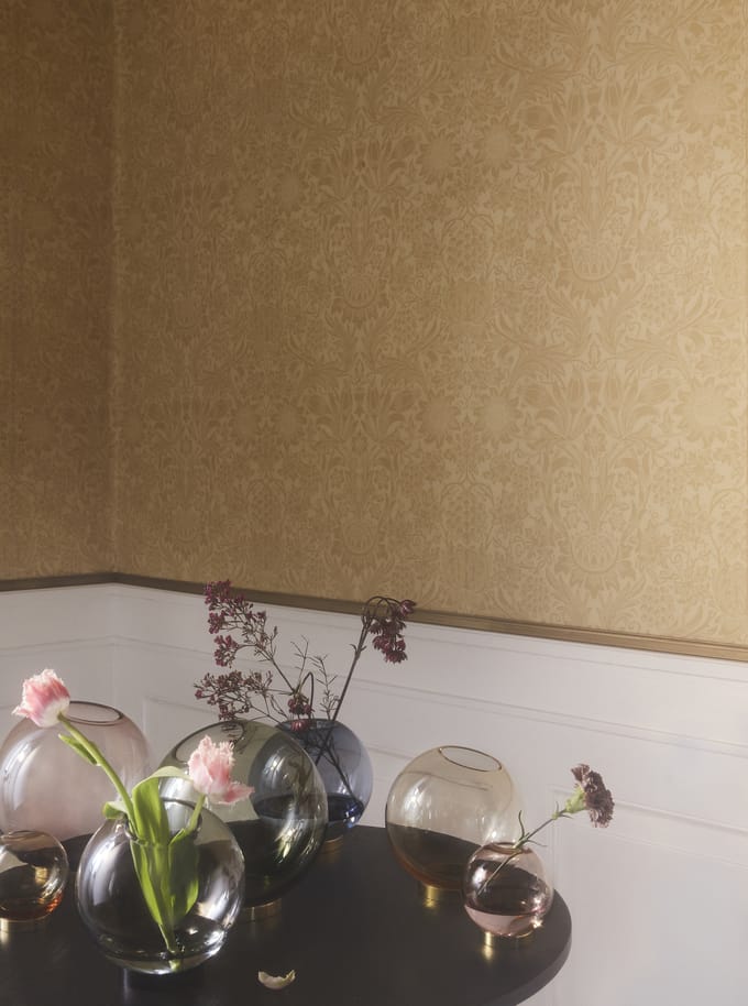 AYTM Globe vaas - rose/gold - Ø 21 cm - rose/gold - Ø 21 cm