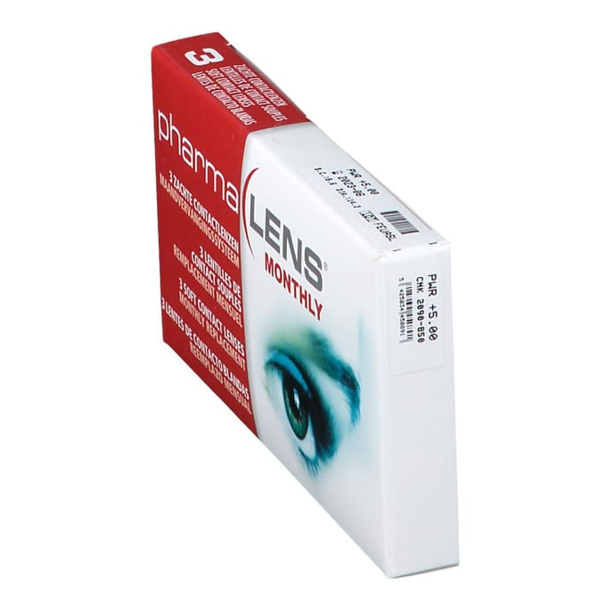 PharmaLens Maandlenzen +5.00 3 Contactlenzen