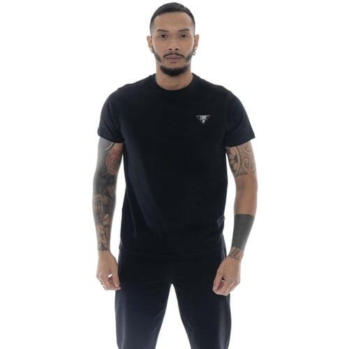 T-shirt Korte Mouw Leone 1947 Man Short Sleeves Patch