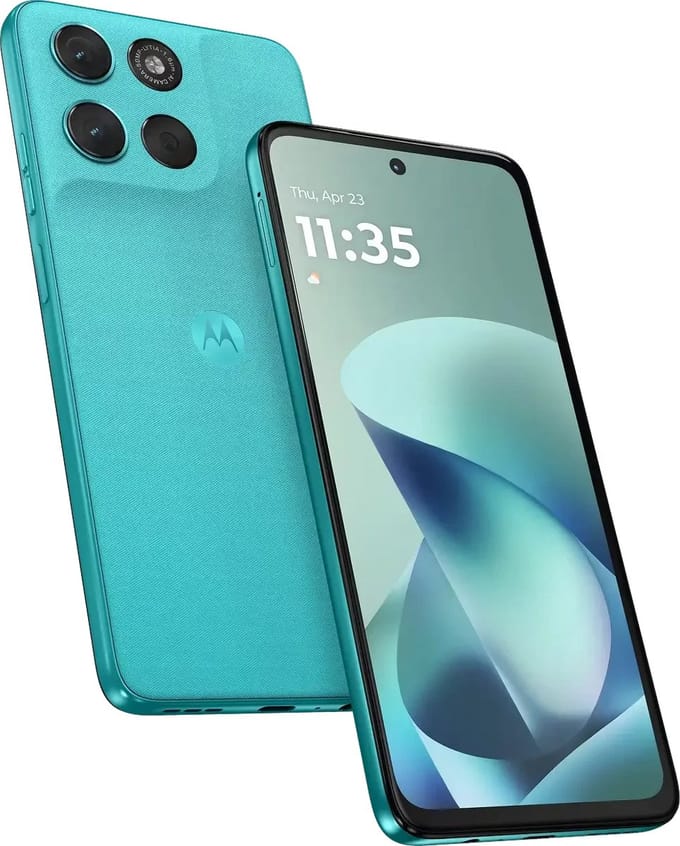 Motorola moto g57 power 17,1 cm (6.72) Dual SIM Android 16.0 5G USB Type-C 12 GB 256 GB 7000 mAh Turkoois