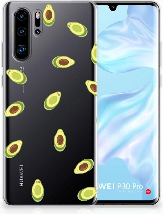 Huawei P30 Pro Siliconen Case Avocado