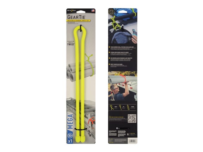 Nite ize gear tie allesbinder geel 81cm