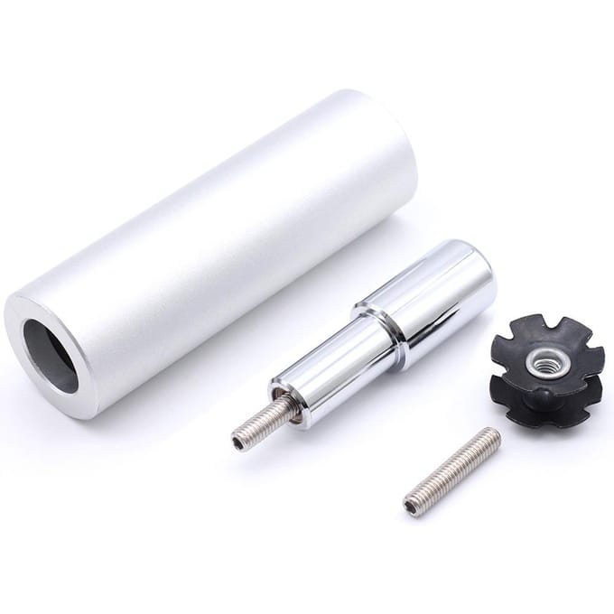 Fiets Vork Stermoer Plaatsen Installer Headset Stermoer Installatiegereedschap Driver zilver