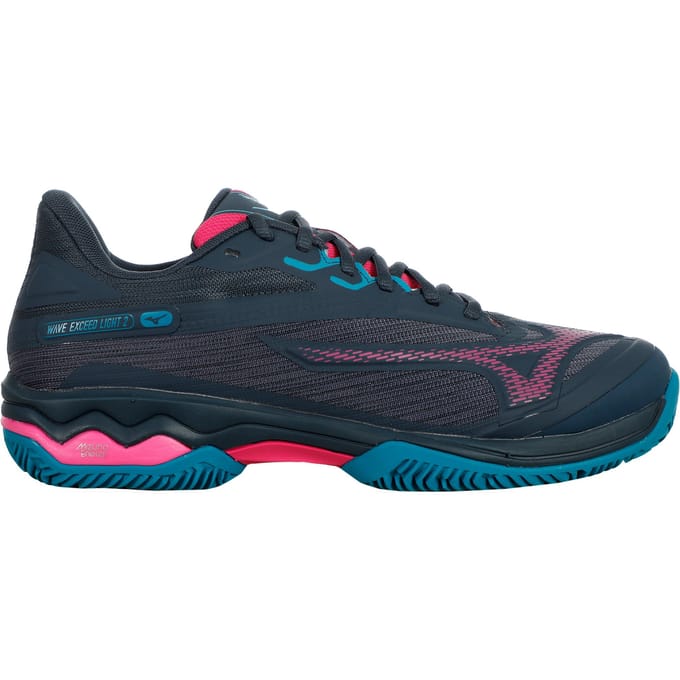 Mizuno Wave Exceed Light Padel Schoen Dames-Donkerblauw,Paars