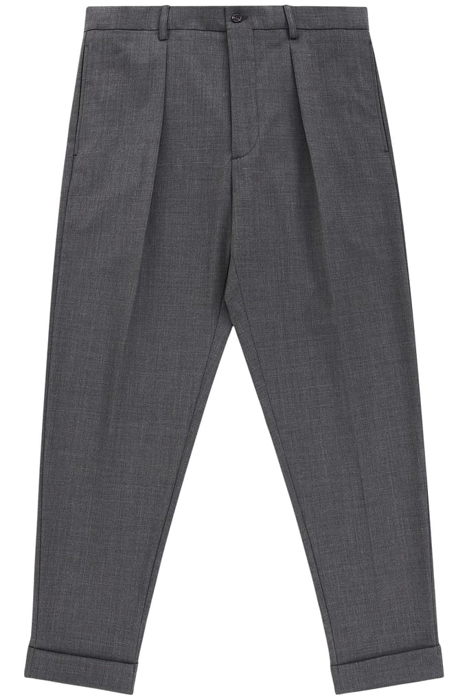 No Label Southwick Washable Wool-stretch Dark Grey Größe: 50 | Maßgeschneiderte Hosen Outlet | Herren | Grau
