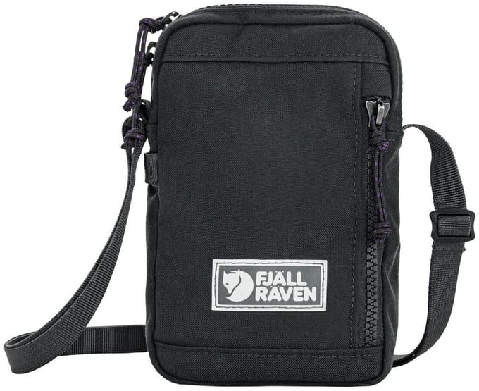 Fjällräven schoudertas Vardag Pocket Coal Black donkergrijs