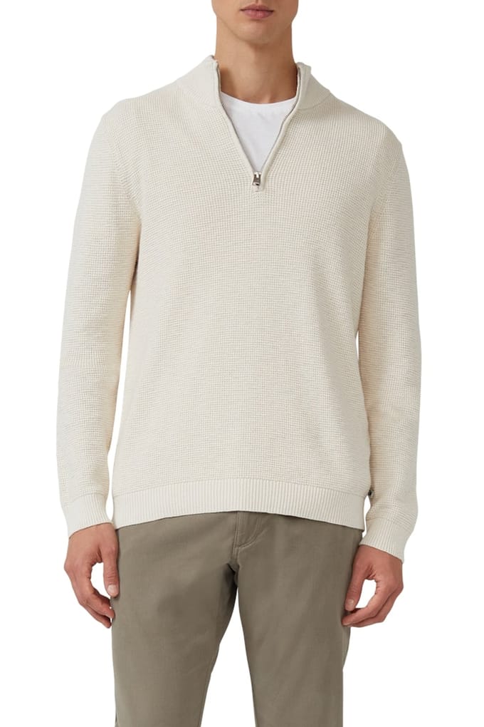 s.Oliver  Pullover Offwhite Größe: XL | Pullover Outlet | Herren | Weiß