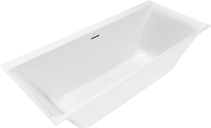 Villeroy & Boch Subway 3.0 bad rechthoek 180x80cm - stone white