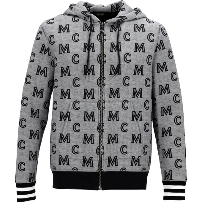 MCM Zip-Hoodie Allover Print
