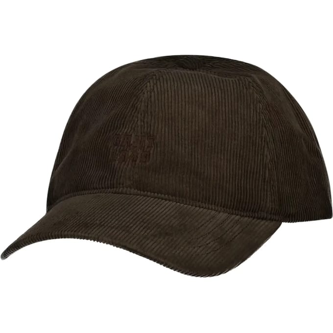 Gant Cap Subtle 1949 Logo Corduroy Dark Moss Green / male