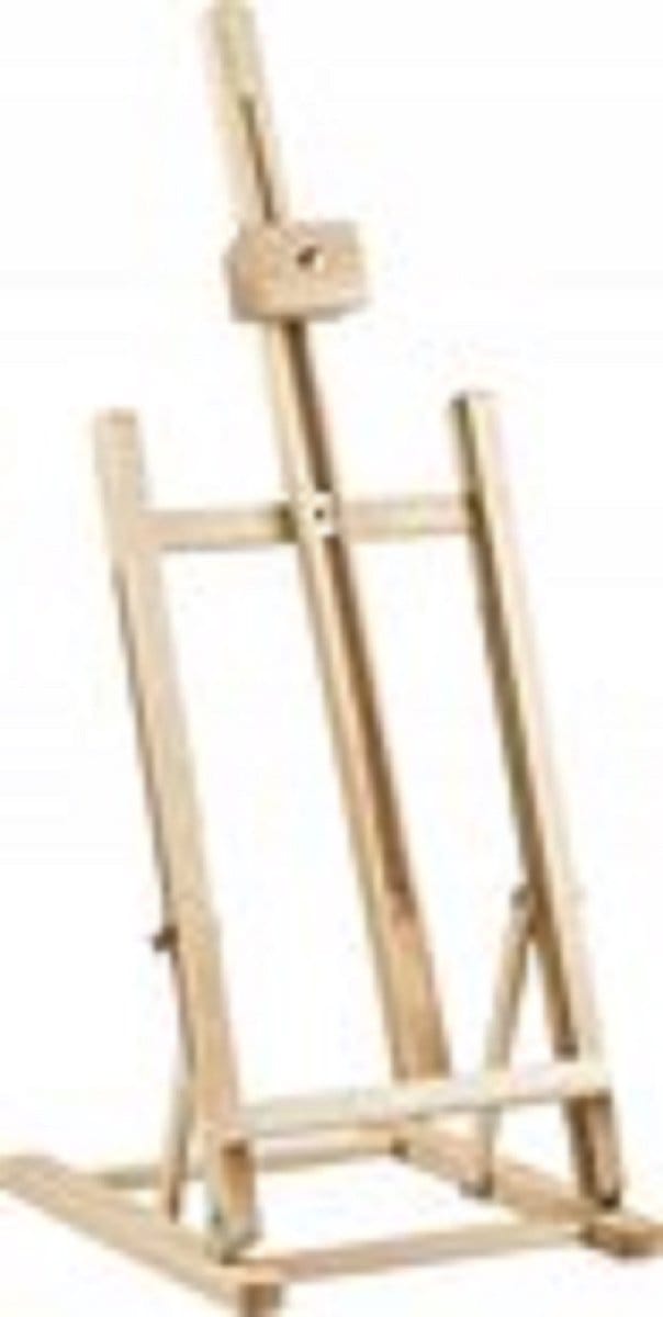 Artist Schildersezel | Tafelezel | 56 cm | Verstelbaar