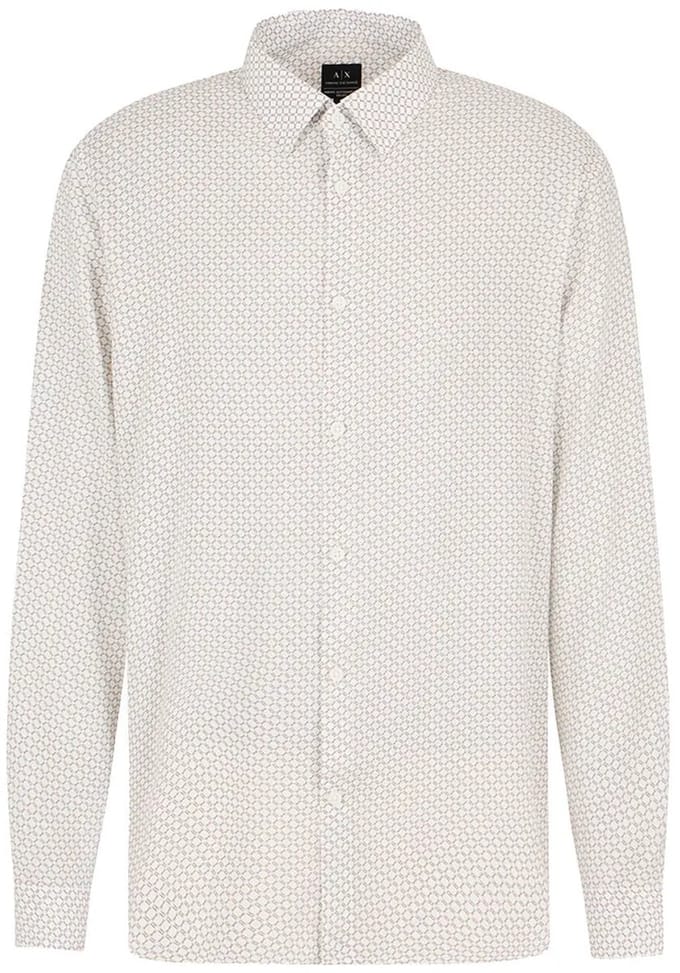Armani Exchange Xm000668_af10253 Overhemd Met Lange Mouwen Wit L Man