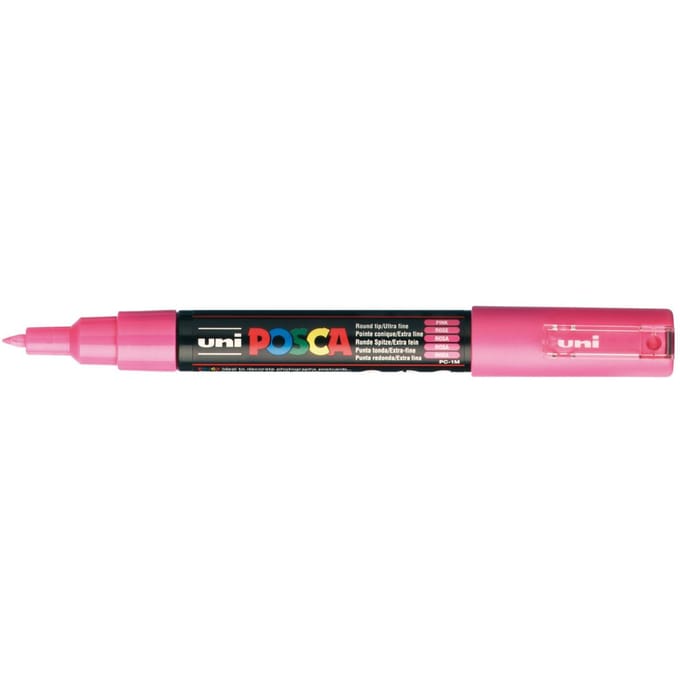Posca marker met conische punt schrijfdikte extra-fijn roze