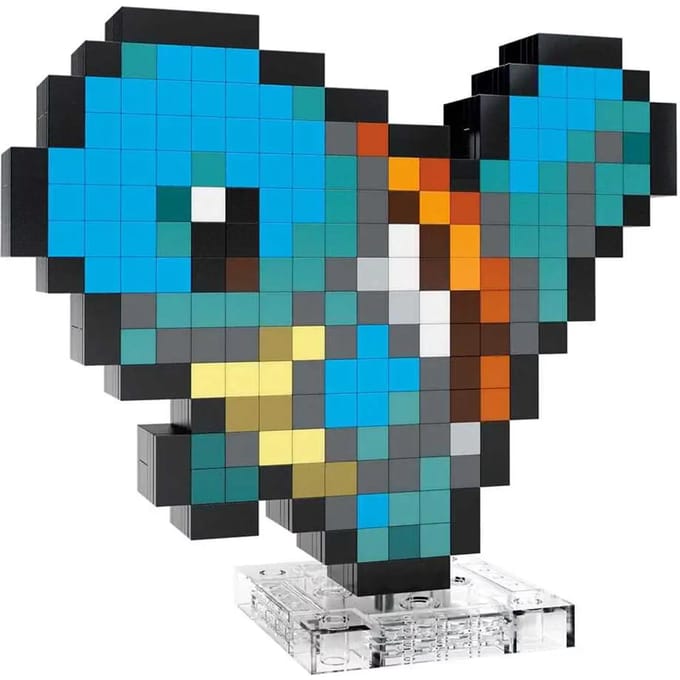 Mattel Pokémon MEGA Construction Set Squirtle Pixel Art Construction kits
