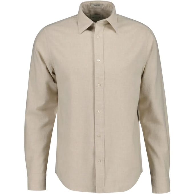 Shirt Gant Reg Flannel Melange