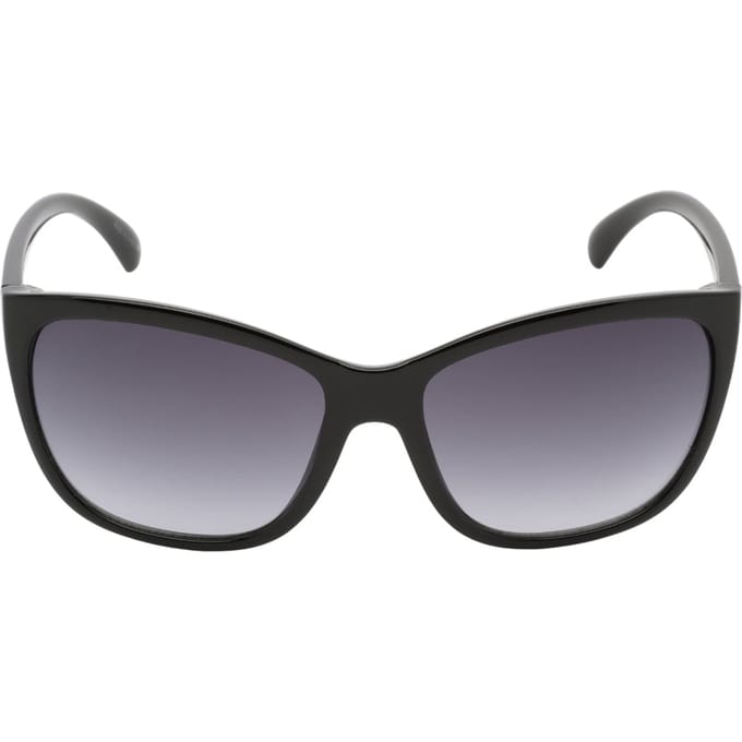 Calvin Klein donkergrijze gradientlens zwarte zonnebril