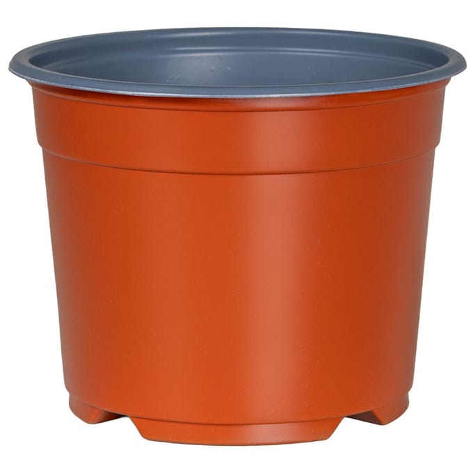 vidaXL - Ronde - Bloempot - 200 - st - Terracotta - Ø - 10 - x - 8 - cm - Kunststof