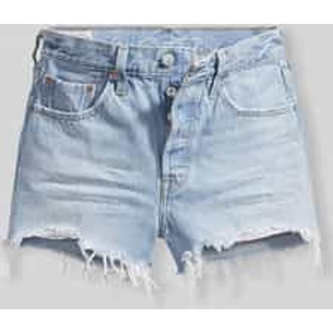 korte jeans met knoopsluiting model '501®'