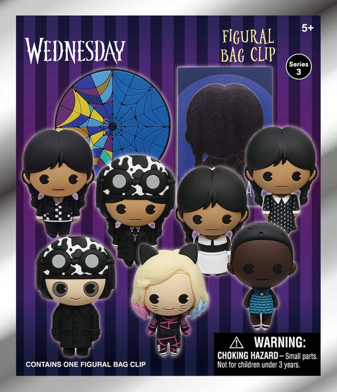 Wednesday Characters (Chase Edition mogelijk!) Unisex Rugzakhanger - meerkleurig - Standard