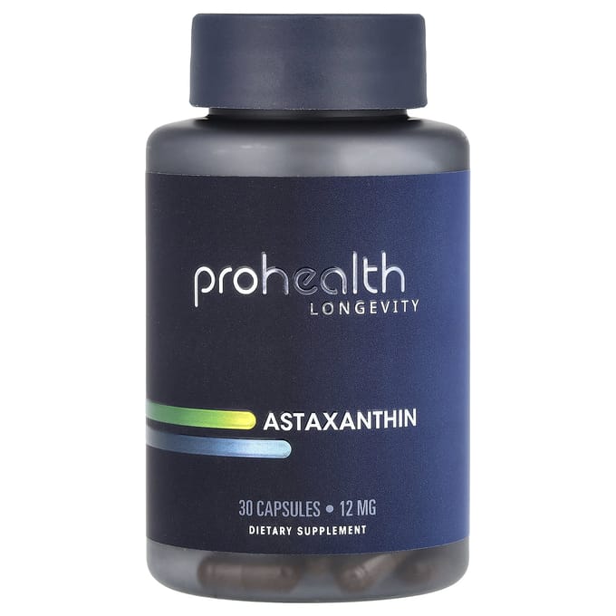 ProHealth Longevity, Astaxanthine, 12 mg, 30 Capsules