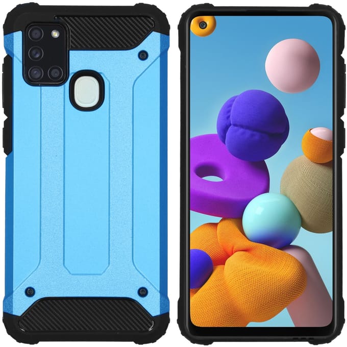imoshion Rugged Xtreme Backcover voor de Samsung Galaxy A21s - Lichtblauw