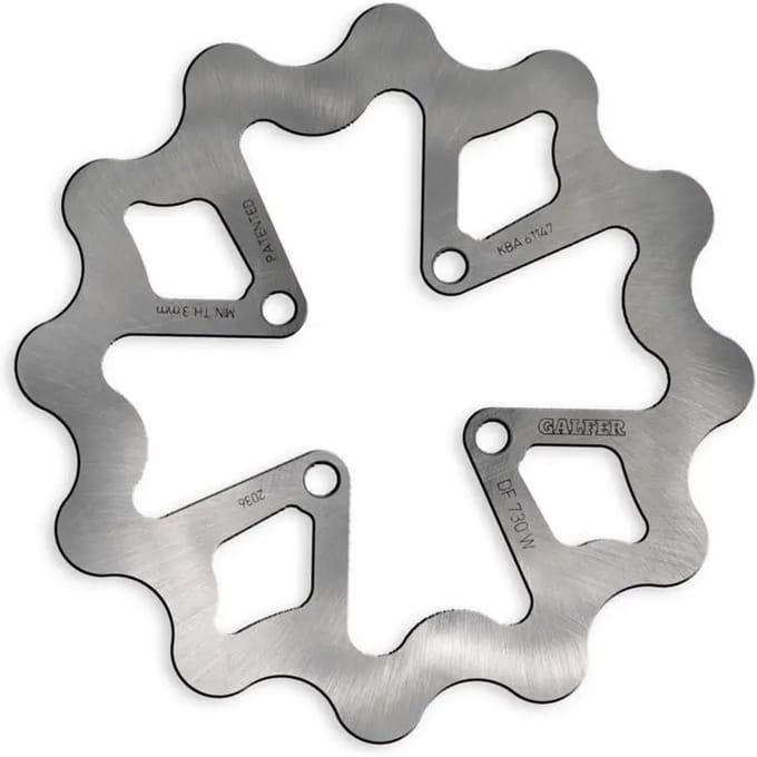 Remschijf voor vaste motorfiets Galfer Wave 199x3,5 mm