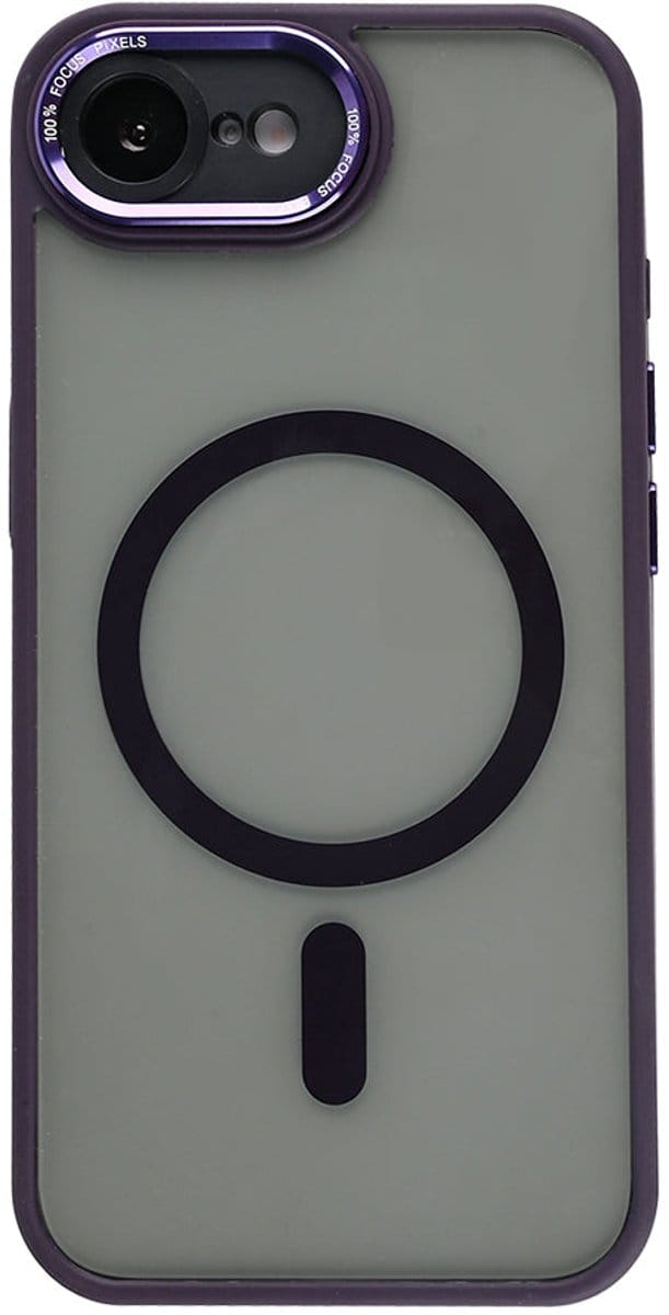 Rixus Classic 04 Case With MagSafe For iPhone 16e Purple