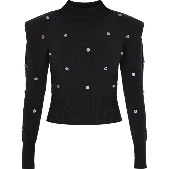 Faina Jumper Dames zwart