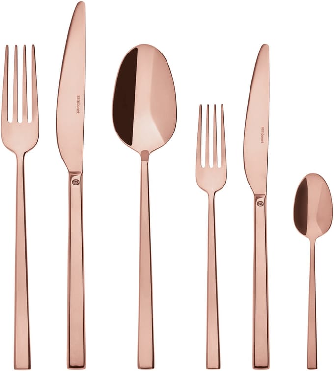 Sambonet Bestekset 36 Dlg S.H. Rock Pvd Copper