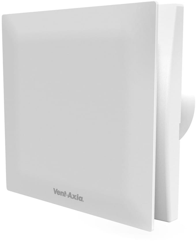 Stille badkamerventilator Mute Ø 100mm -Timer en vochtsensor - Vent Axia Mute 100 HTN