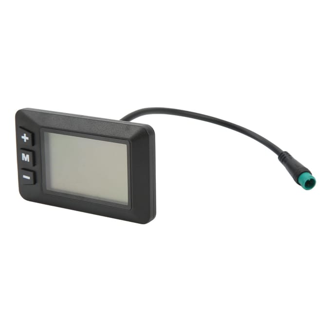 Elektrische Fiets LCD Display Meterpaneel Exquise Vakmanschap Waterdichte Elektrische Fiets Meter 36V gray