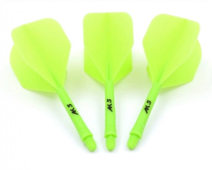 Cuesoul - Tero Flight System AK5 Rost Standard - Green - Dart Flights