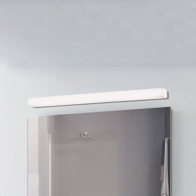 ACB ILUMINACIÓN Badkamer wandlamp Box, 3.000 K, breedte 89 cm