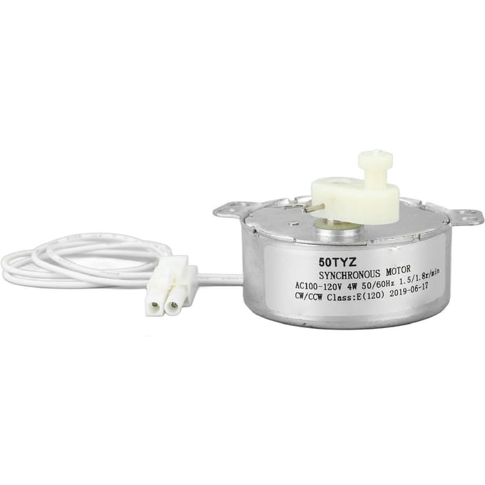 Eierdraaier Motor 4W Eierdraaier Rotator Broedmachine Motor voor Kippen Eenden Ganzen Vogels Eieren 100-120v white