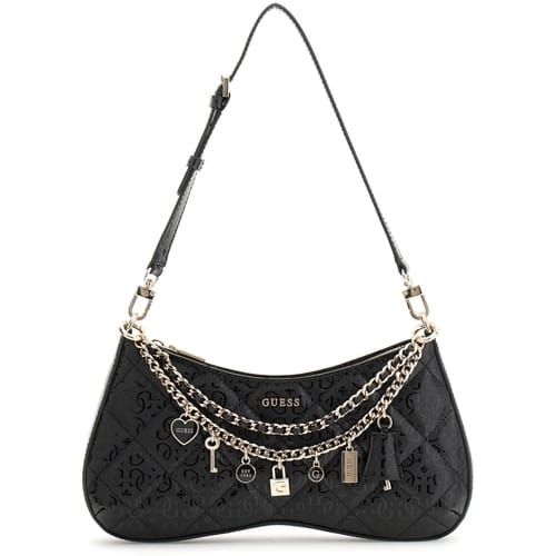 GUESS schoudertas Libby Shoulder Bag Black zwart