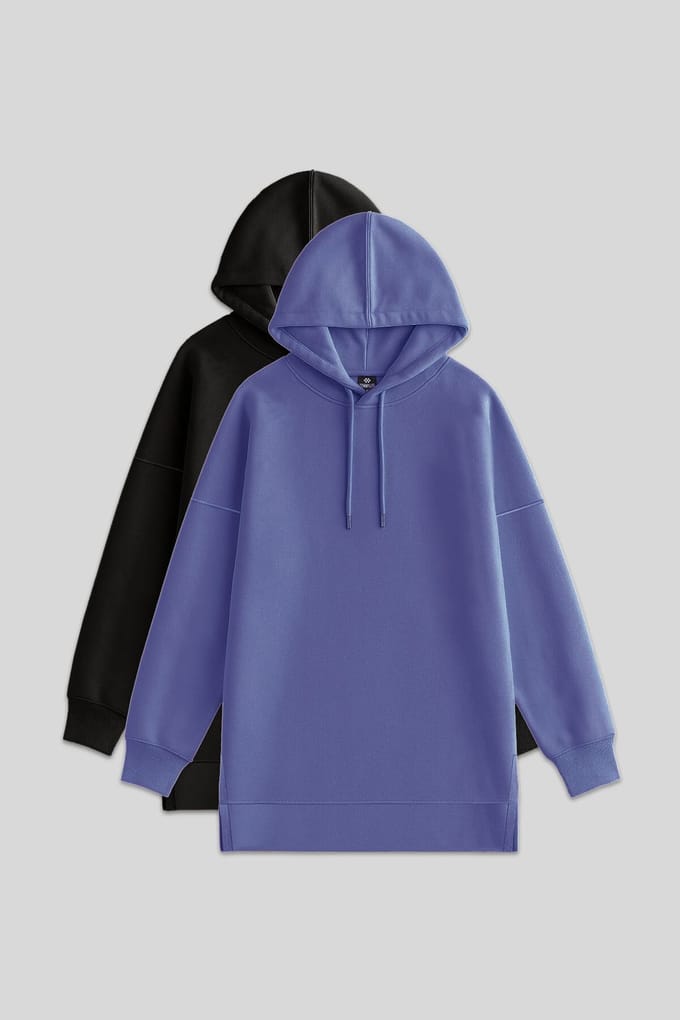 Oversized Hoodie met Zak